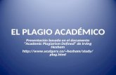 Plagio academico