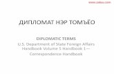 Diplomatic Terms