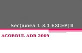 Modul 11 - Exceptii Adr 2009