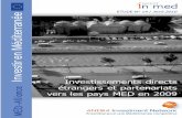 Investissements directs étrangers et partenariats vers les pays MED en 2009
