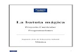 Batuta 3-4-5 años Programación y Proyecto curricular Madrid
