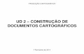 PRODUCAO CARTOGRAFICA - UD 2 – CONSTRUÇÃO DE DOCUMENTOS CARTOGRÁFICOS