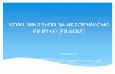 147232061 Komunikasyon Sa Akademikong Filipino