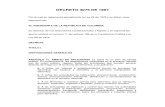 Decreto 3075 de 1997 Presidencia - Buenas Prácticas de Manufactura