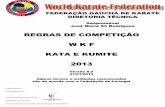 Karate regras de competição 2013