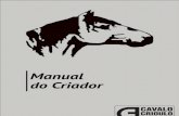 Cavalo Crioulo - Manual Criador Abccc