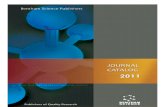 Journal Catalog 2011