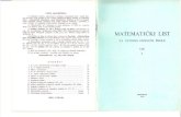 Matematicki list  1973 VIII 2