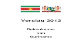 Rekenkamer Verslag 2012