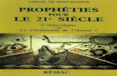 Samuel de Montaudoux Prophéties pour le 21e siècle lapocalypse ou la civilisation de lamour    1994