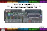 Tutorial FL Studio Basic Part 4: Saving Project & Export Song