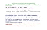 75 Quranic Duas (PDF)