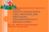 Clase de Grupos Sanguineos, Abo;Rh y Discrepancias 2012 Fb
