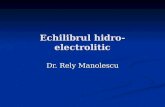 Echilibrul Hidro-electrolitic Curs