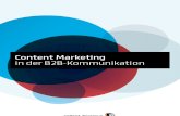 Content Marketing in der B2B-Kommunikation