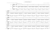 Albeniz - Asturias - Arr for Flute, Viola & Guitar Trio - Score