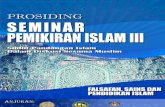 Prosiding Seminar Pemikiran Islam (PEMIKIR) III - Falsafah, Sains Dan Pendidikan Islam