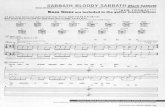 Black Sabbath - Sabbath Bloody Sabbath - Songbook
