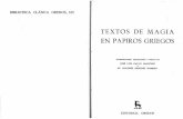 105-Textos de Magia en Papiros Griegos.