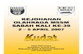 Laporan MSSM Sabah 2007-Kudat Sabah