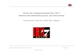 Guia Implentacion HL7 Spain v1.3