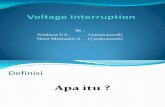Voltage Interruption