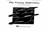 My Funny Valentine-Emerson SATB Acap CHART