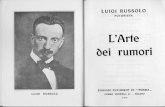 Luigi Russolo - L'Arte Dei Rumori