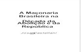 A Maconaria Brasileira - Jose Castellani