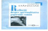 Dumitru Stanilaoe - Reflectii Despre Spiritualitatea Poporului Roman
