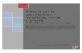 Africa en El Contexto Internacional Actual. El Paradigma Del Continente Negro. Autor. Lic. Ezequiel Escudero