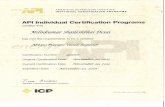 Milinkumar-API 510 Certificate