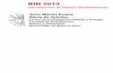 Teorica Introductoria IDB 2013