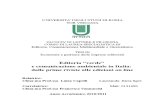 Editoria Verde e Comunicazione Ambientale in Italia Dalle Prime Riviste Alle Edizioni on Line
