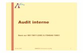 AGECO - OHSAS 18001 Audit Interne