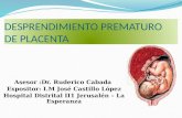 desprendimiento prematura de placenta