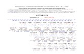 Genesis 1-2 y 12 (hebreo, griego, espanol, interlineal)