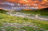 As 4 leis da espiritualidade