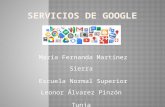 Servicios de google