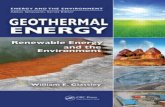 Geothermal energy renewable energy and the environment