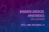Bangkok serviced apartments