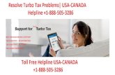 Intuit Turbotax +1-888-505-3286 Toll free helpline USA