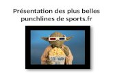 Présentation des plus beaux titres de sports.fr