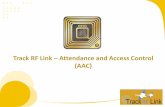 Track rf link   access control
