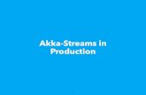 Akka-Streams in Production