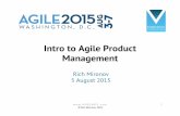 Agile205: Intro to Agile Product Management