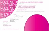 Aankondiging 1e Landelijke bijeenkomst Roze Netwerk Zorg en Welzijn