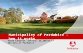 Tomáš Cabrnoch,External relations of the City of Pardubice. Municipality of Pardubice – how it works