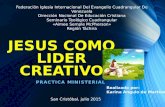 Jesus como lider creativo