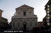 Arquitetura Barroca - destaque: Baílica di Sant'Andrea della Valle
